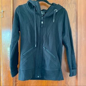 mpg sport saydee knit hoodie jacket